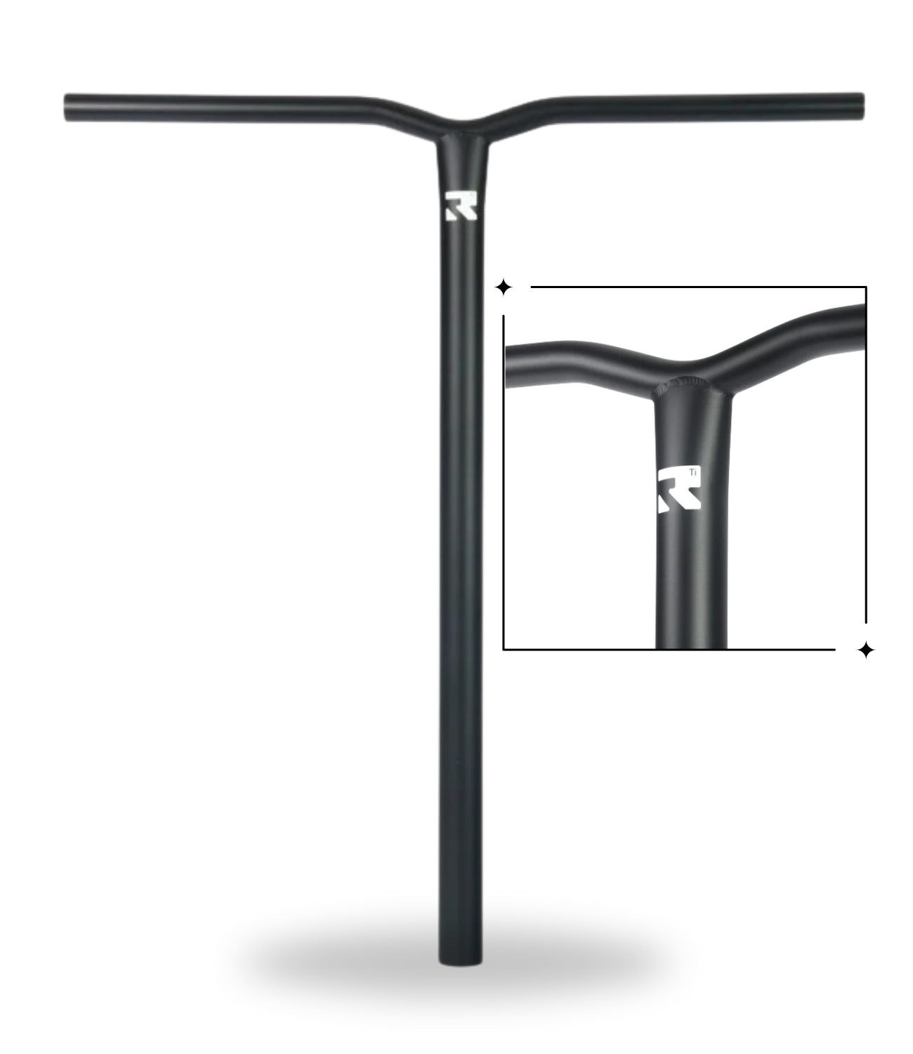 Root Industries Titanium Y Bars | Black - Ramp Attak