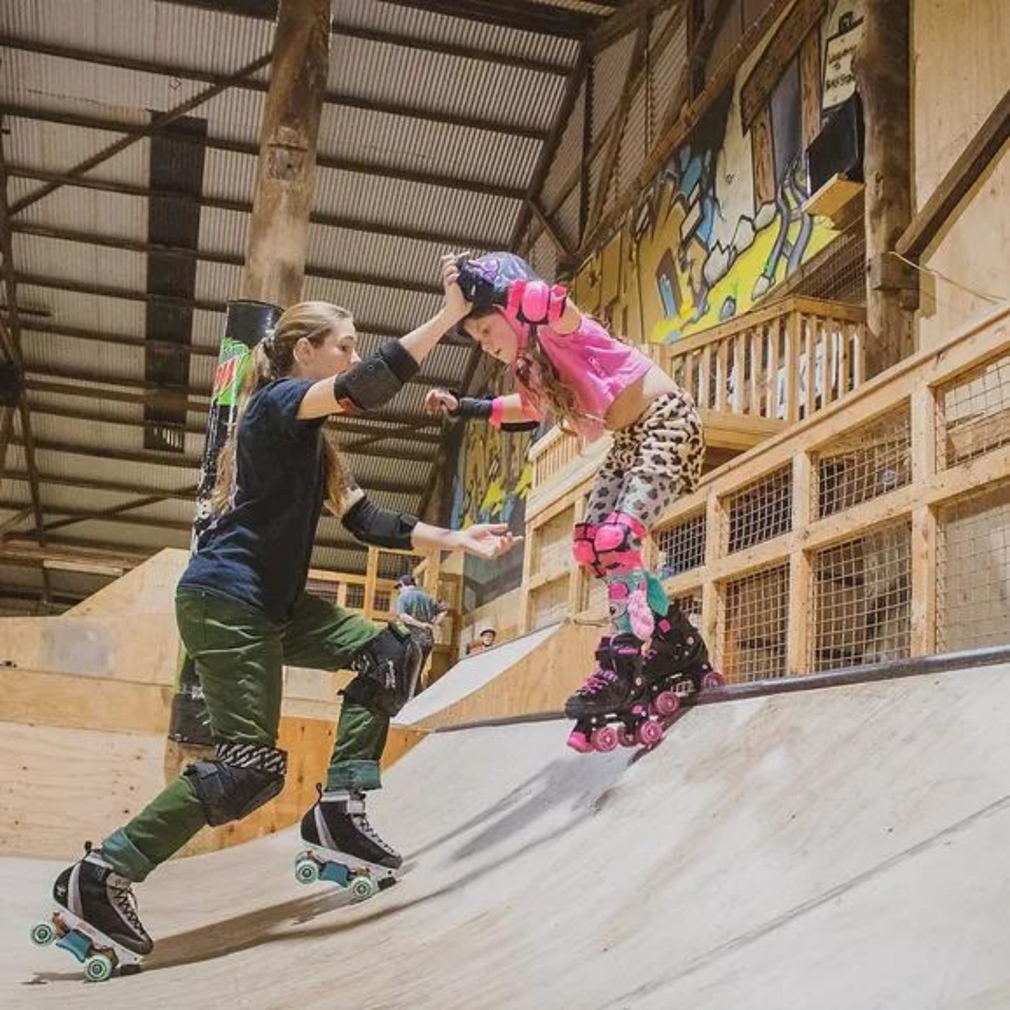 Roller Skate Lessons - Ramp Attak