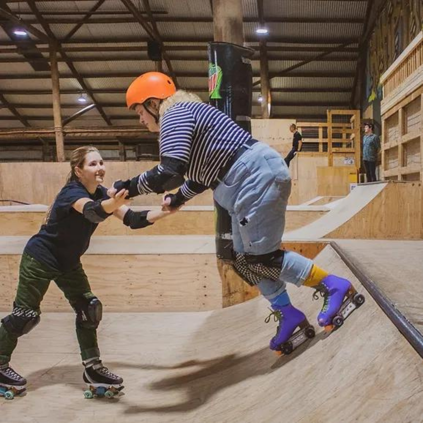 Roller Skate Lessons - Ramp Attak