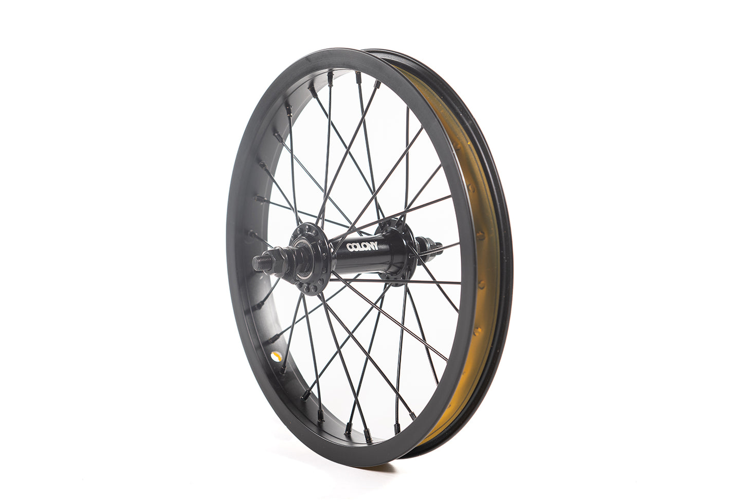 Colony BMX Horizon 14" Front Wheel Black