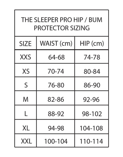 Gain THE SLEEPER PRO Hip/Bum Protectors Camo