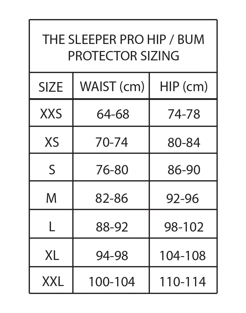 Gain THE SLEEPER PRO Hip/Bum Protectors Galaxy