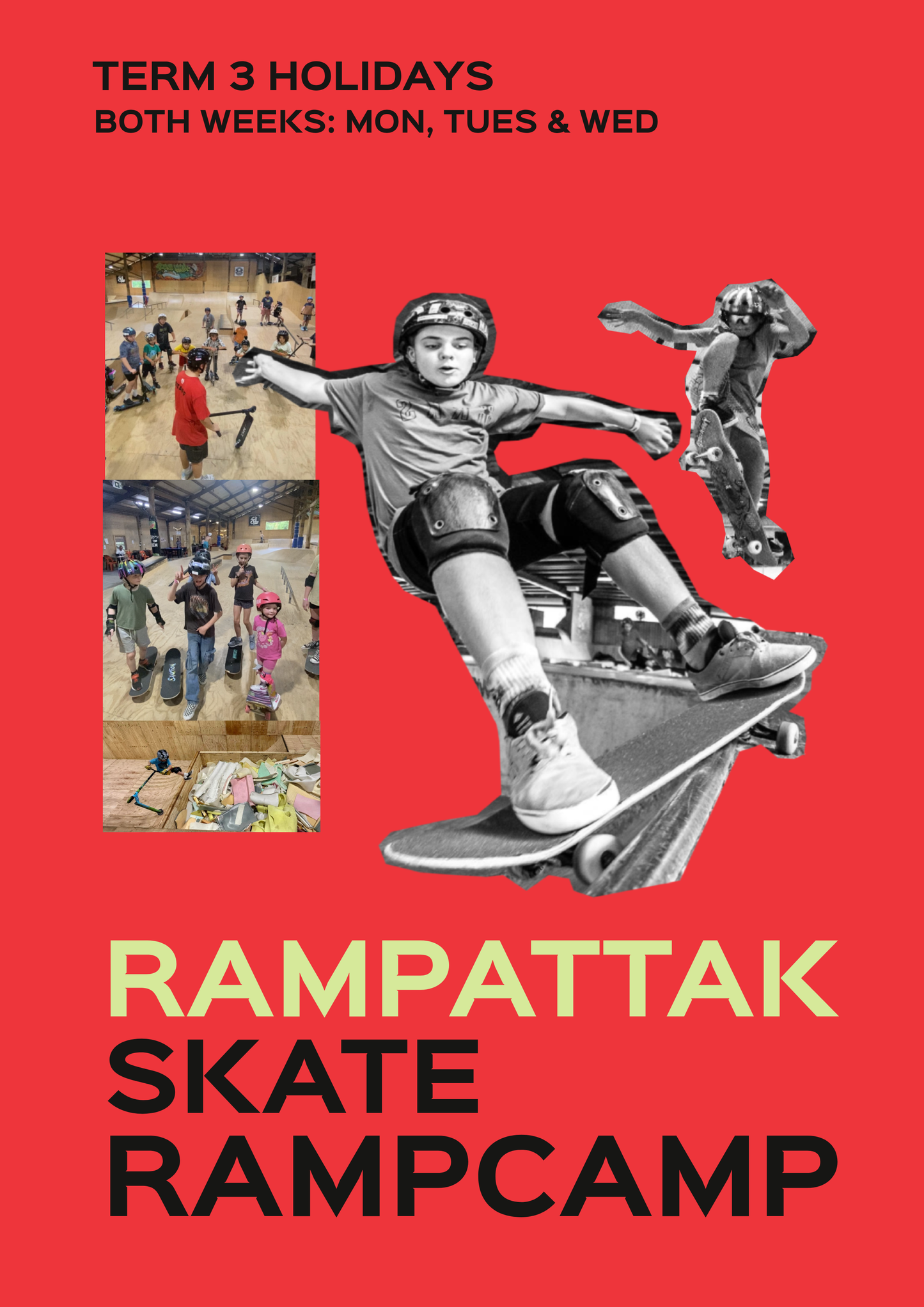 Skateboard Holiday Ramp Camps