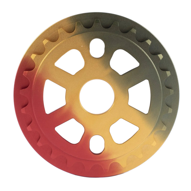 Cult Dak Guard BMX Sprocket 28t Rasta - Rasta - 28t