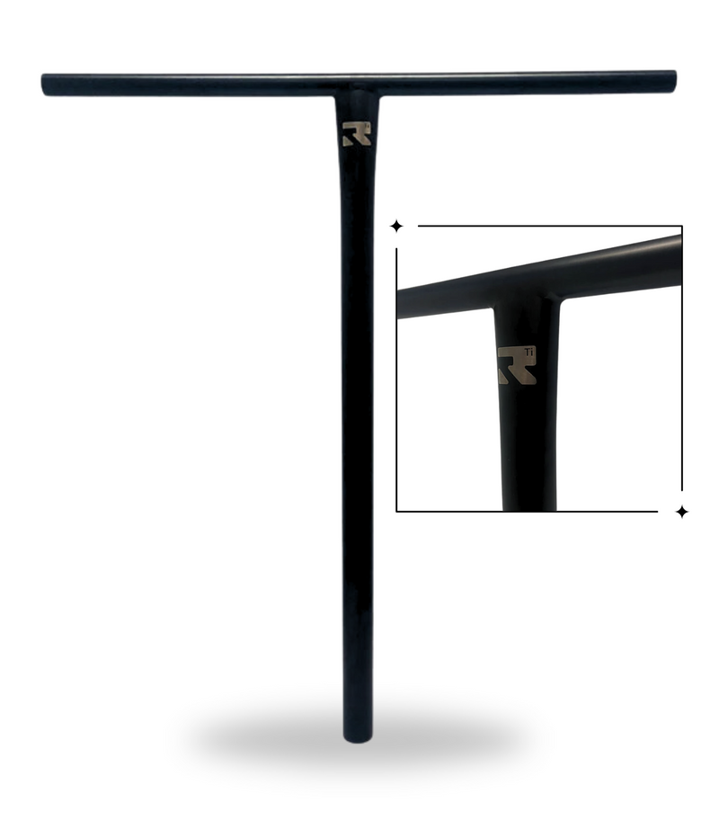 Root Industries Titanium T Scooter Bars | BLACK