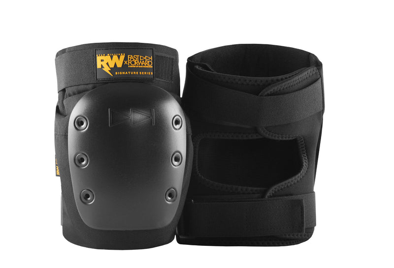 R WILLY x FAST FORWARD Signature Series knee pads, black, size XL