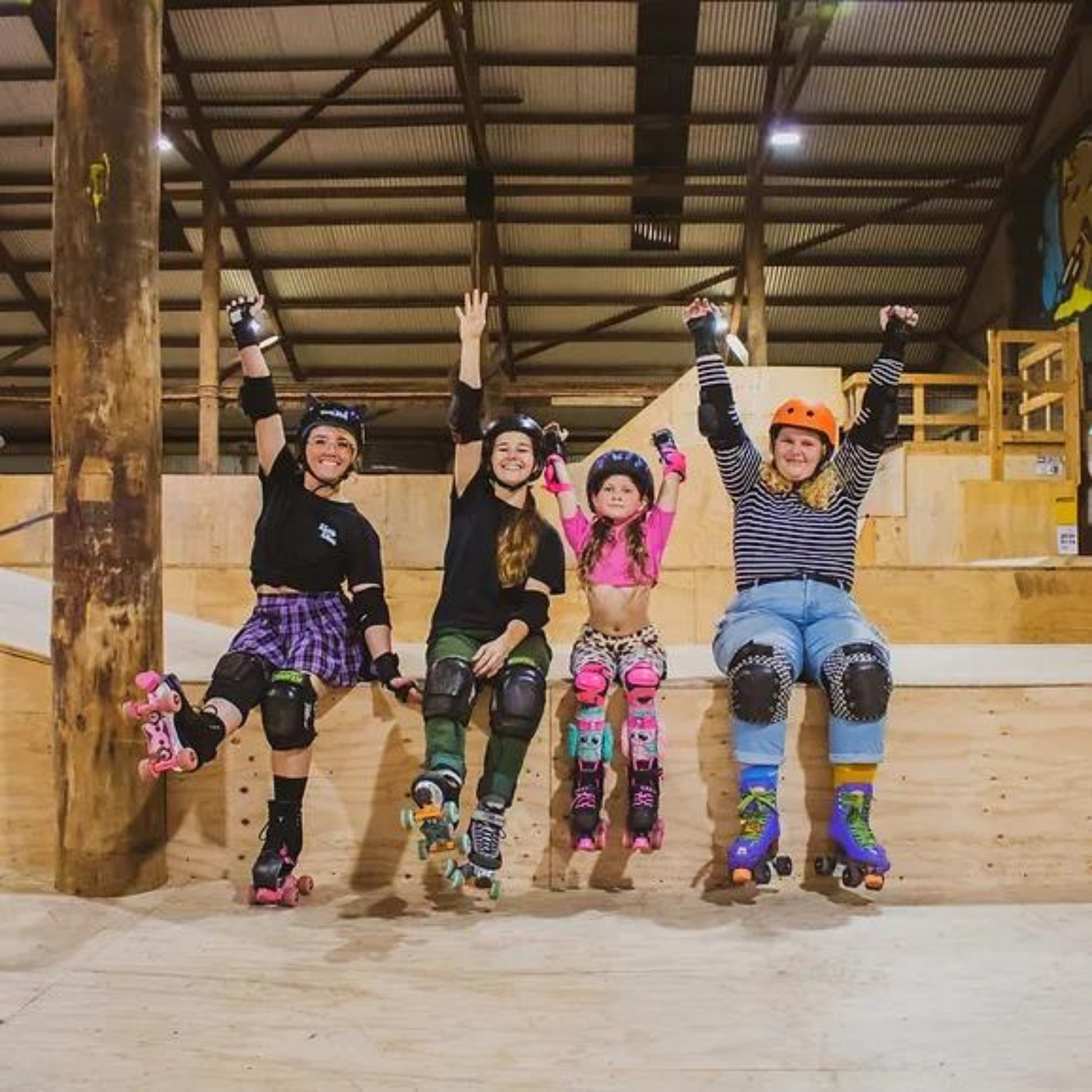 Roller Skate Lessons - Ramp Attak