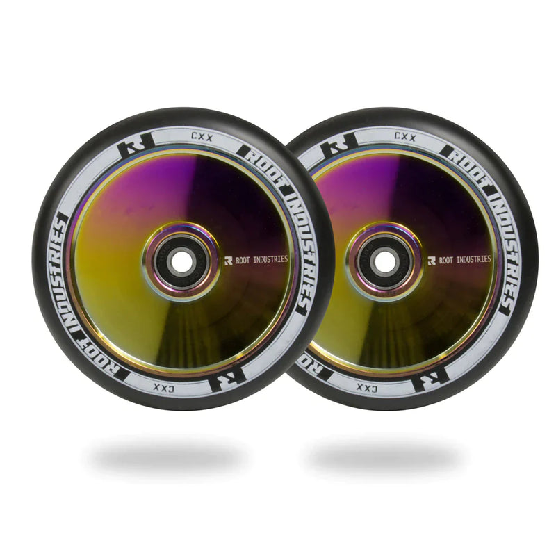 Root Industries AIR 120mm Wheels - Black/Rocket Fuel