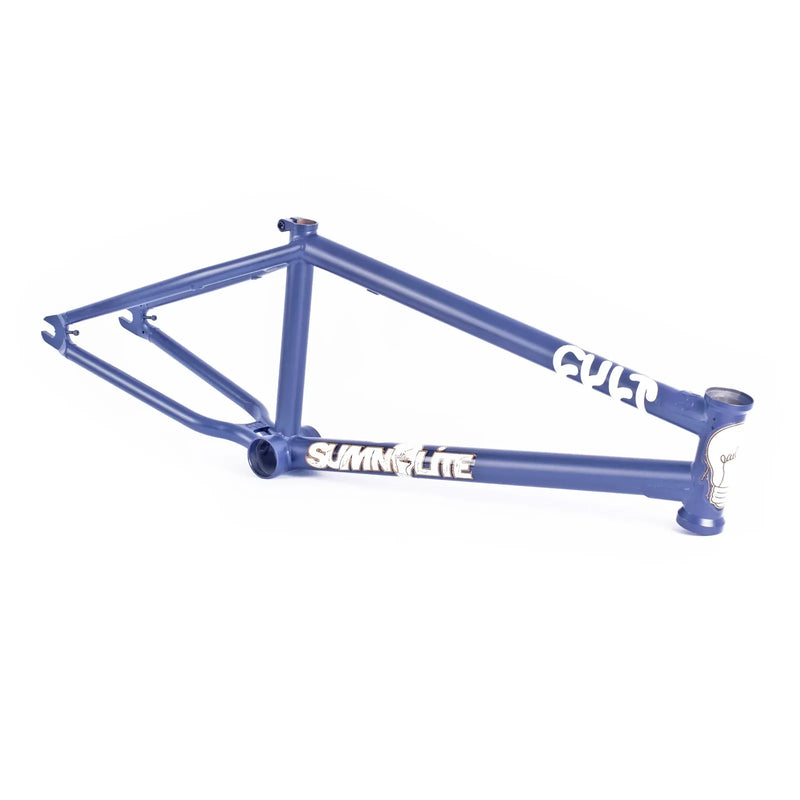 Cult Shorty V2 BMX Sumn Lite Frame 20.75" Eddie Cuellar Colourway - Navy Blue - 20.75"