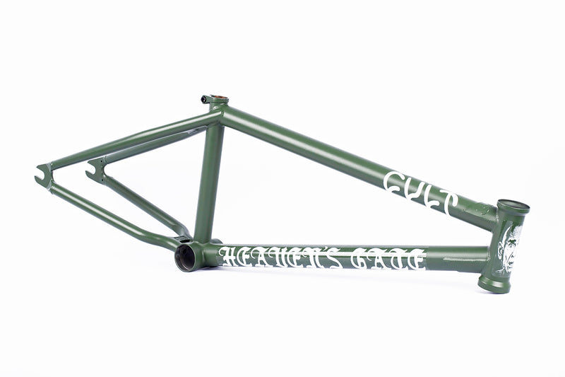 Cult Heavens Gate Begin Frame [Size: 21.25] [Colour: Olive]