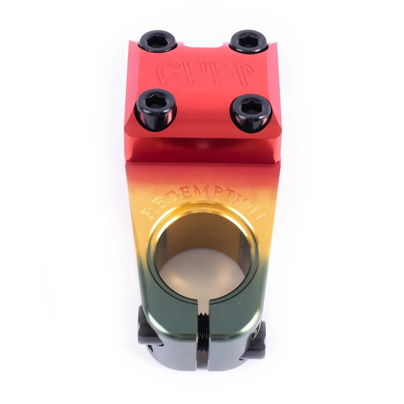 Cult Redemption BMX Stem 48mm Rasta - Rasta - 48mm