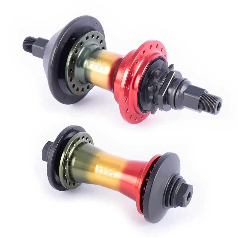 Cult Crew Hybrid Freecoaster Hub Set Rasta LHD - Rasta - LHD