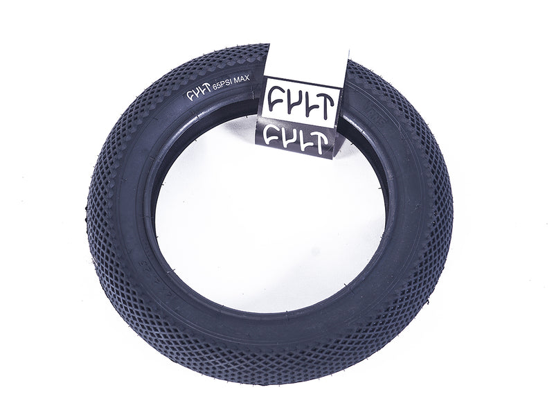 Cult Vans Tyre 12" x 2.125" Black/Black