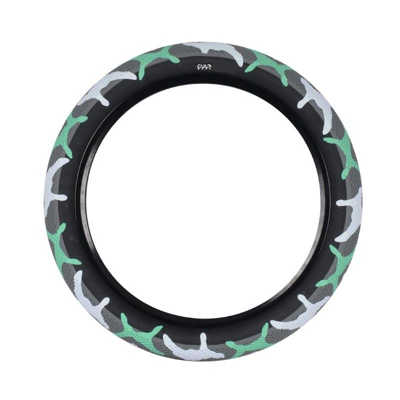 Cult Vans Tyre 20" x 2.4" [Colour: Teal Camo]
