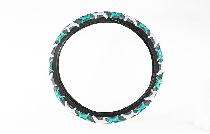 Cult Vans Tyre 26" x 2.1" [Colour: Teal Camo]