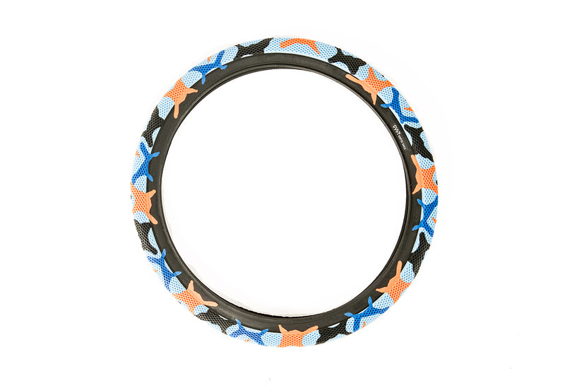 Cult Vans Tyre 26" x 2.1" [Colour: Blue/Orange Camo]