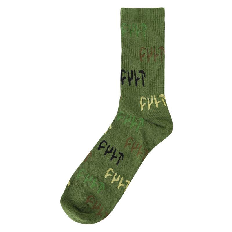 Cult Logo Socks [Colour: Camo] [Model: All Over]