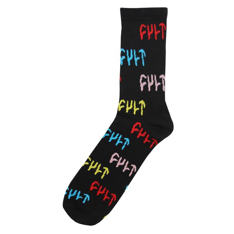 Cult Logo Socks [Colour: Multicolor] [Model: All Over]