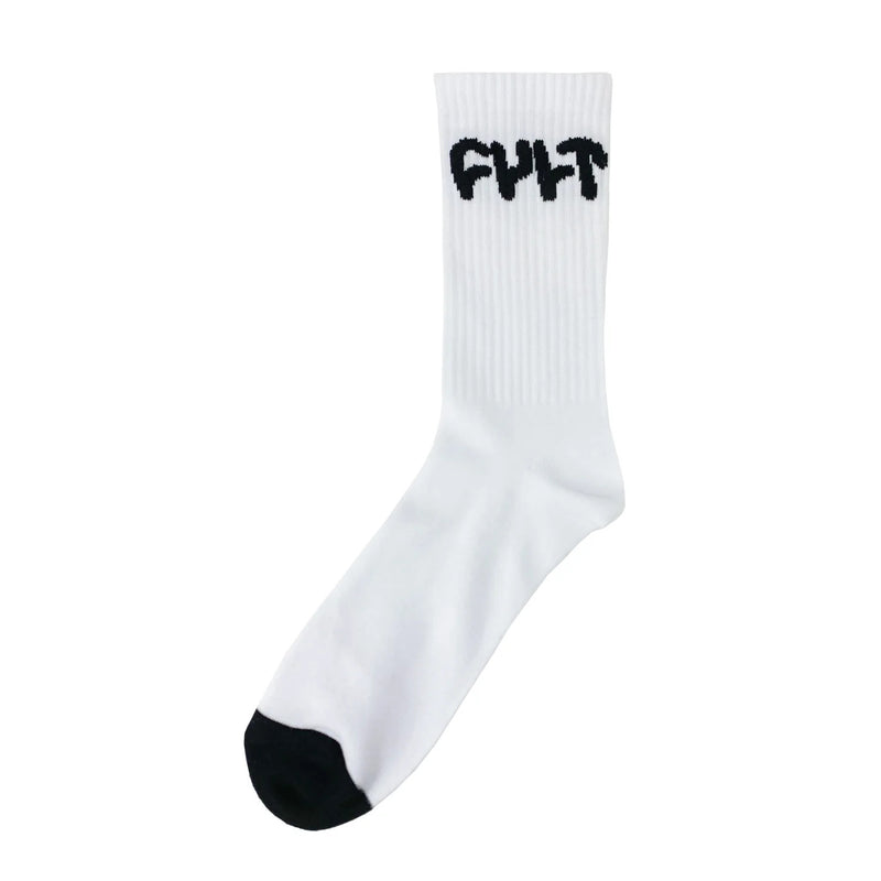 Cult BMX Logo Socks - White