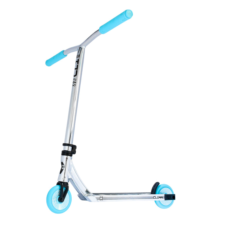 CORE CL1 Mini Complete Scooter - Chrome/Teal