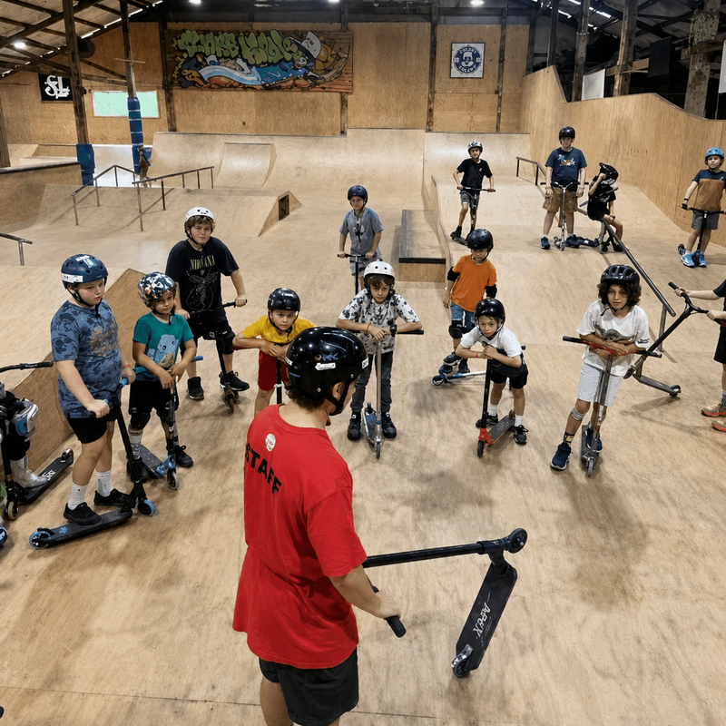 Scooter Holiday Ramp Camps