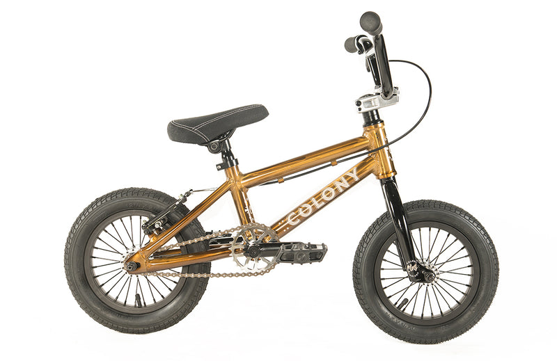 Colony Horizon 12" Micro Freestyle Bike [Colour: Gold / Polished]