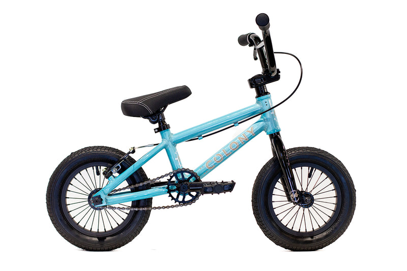 Colony Horizon 12" Micro Freestyle Bike [Clear Teal]