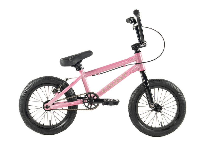 Colony Horizon 14" Micro Freestyle Bike Clear Pink