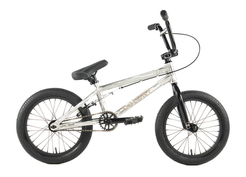 Colony Horizon 16" Micro Freestyle Bike Clear Polished