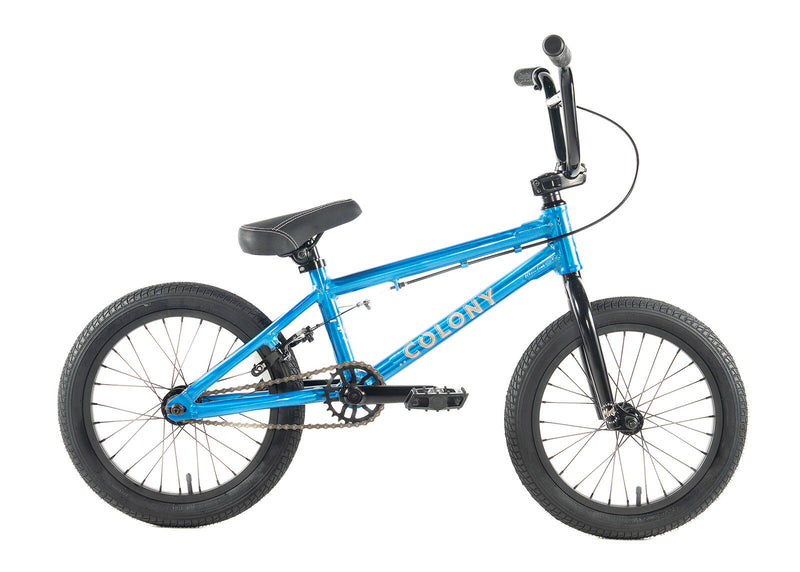Colony Horizon 16" Micro Freestyle Bike Clear Navy