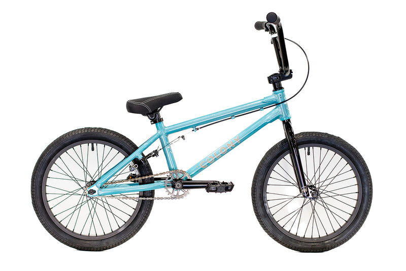 Colony Horizon 18" Micro Freestyle Bike [Clear Teal]