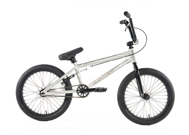Colony Horizon 18" Micro Freestyle Bike Clear Polished