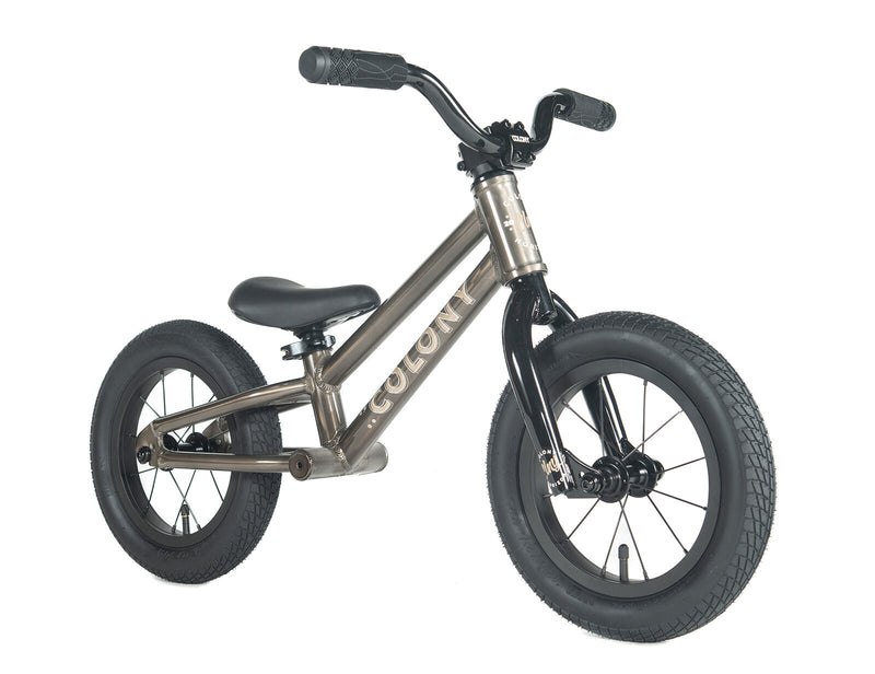Colony BMX Horizon Alloy Balance Bike 12" Clear Black - Clear Black