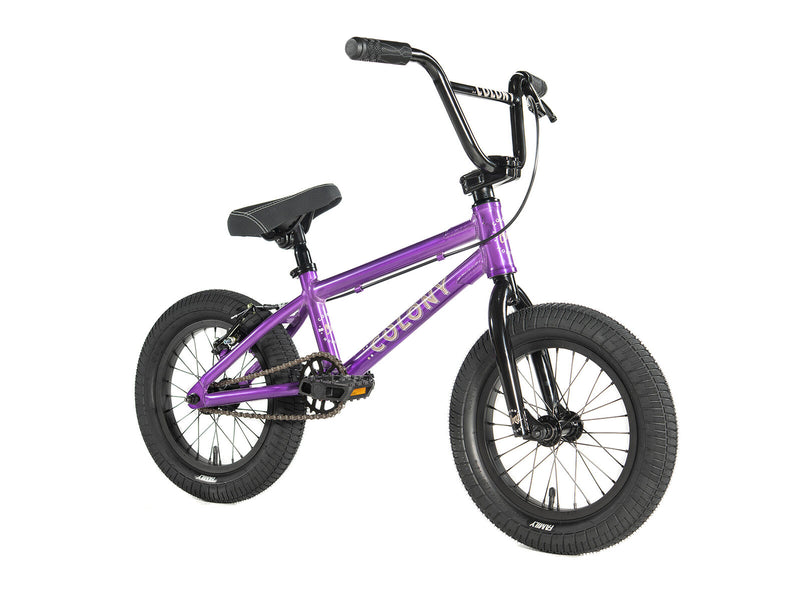 Colony Horizon 14" Freestyle Bike Clear Purple - Clear Purple