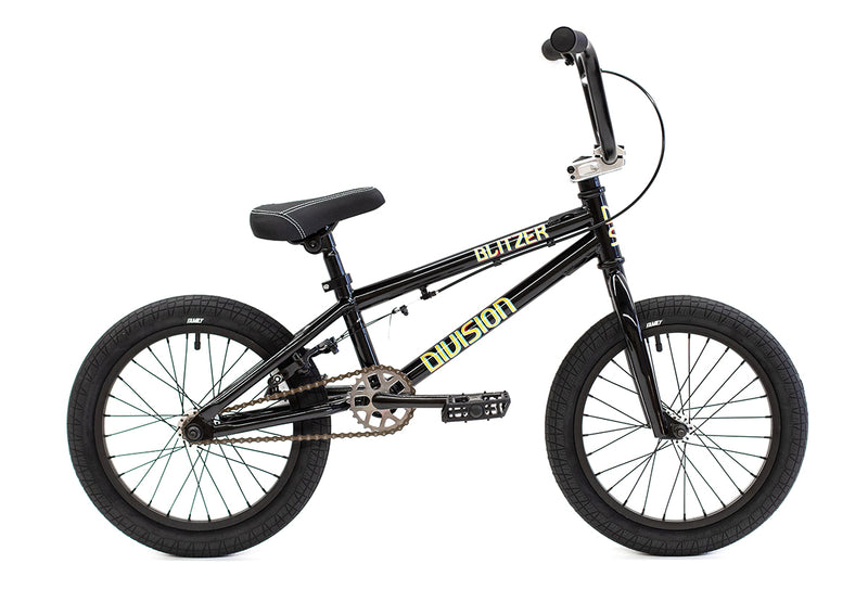 Division Complete Blitzer 16" Bike [Colour: Gloss Black/Polished]