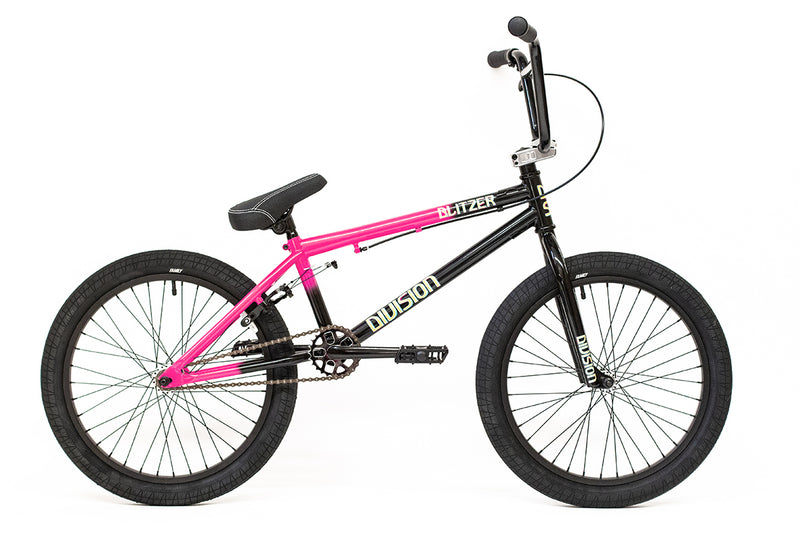 Division Blitzer 20" Complete Bike Black Pink Fade