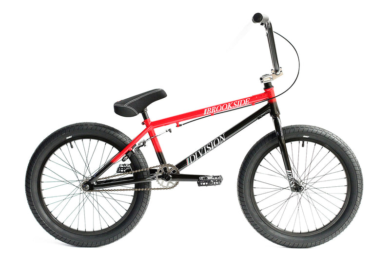 Division Brookside Complete Bike Black/Red Fade
