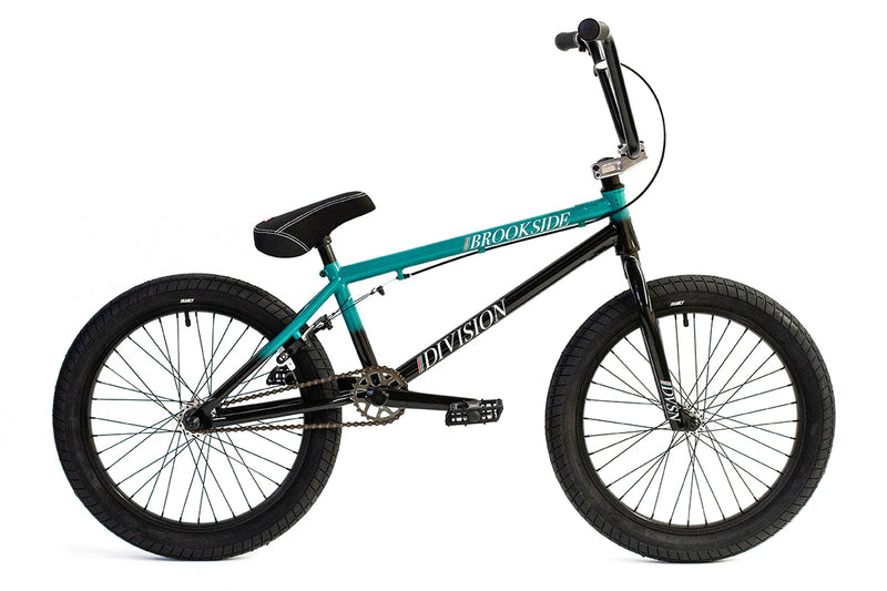 Division Brookside Complete Bike Black/Teal Fade