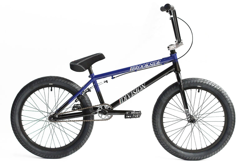 Division Brookside Complete Bike Black/Blue Fade
