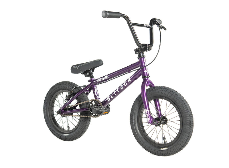 Division Blitzer 14" Bike - Metal Purple - Metal Purple - 14"