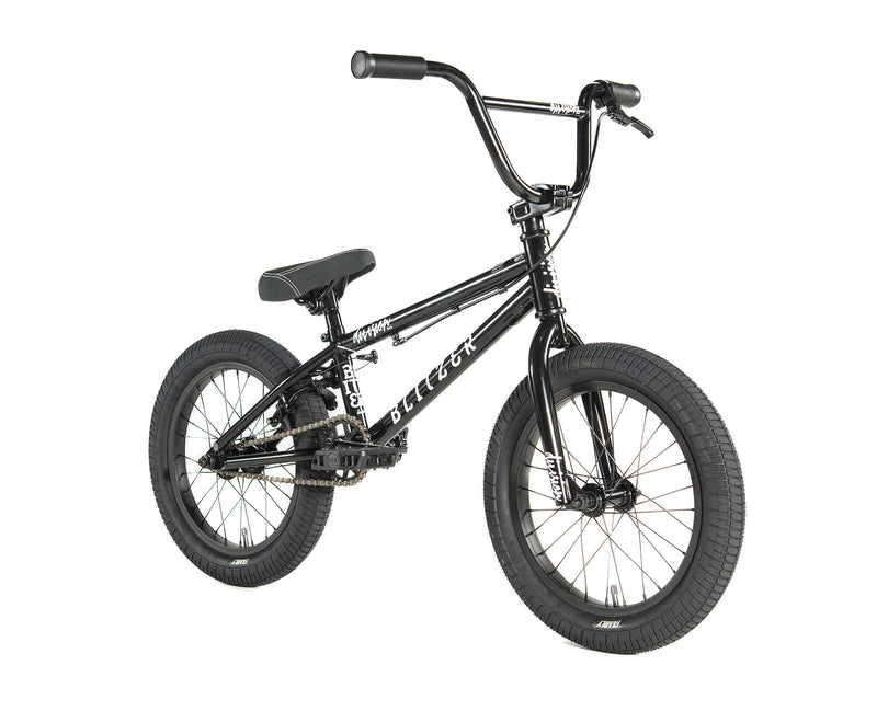 Division Blitzer 16" Bike - Gloss Black - Gloss Black - 16"