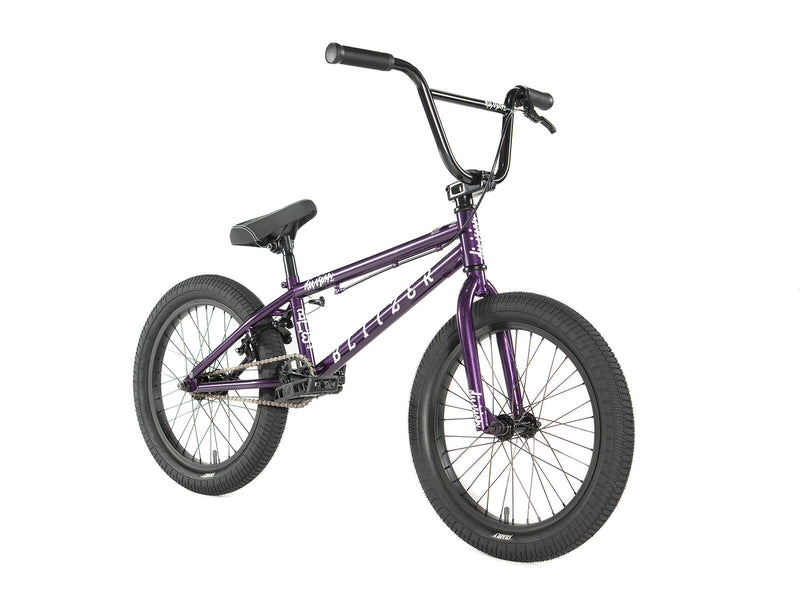 Division Blitzer 18" Bike - Metal Purple - Metal Purple - 18"