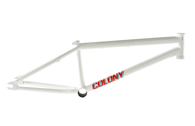 Colony Enishi BMX Frame [Colour: White] [Size: 18.9"]