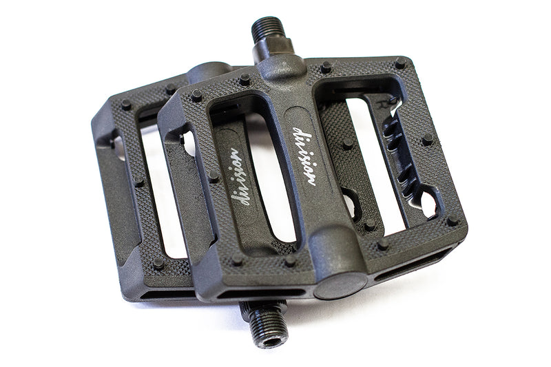 Division Brand Balata BMX Pedals [Colour: Black]