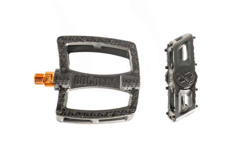 Colony Fantastic Plastic Pedals Black/Copper