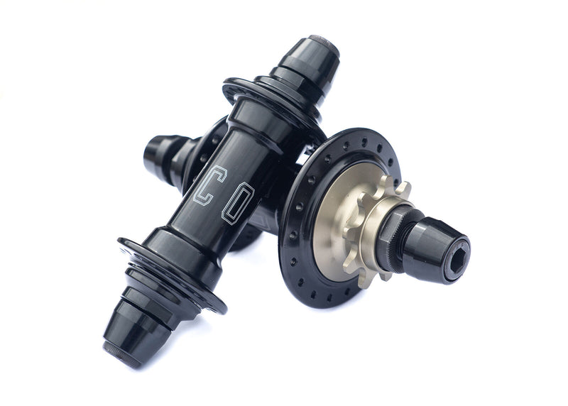 Colony Wasp Supreme Front / Rear Cassette Hubset RHD Black - Black - RHD
