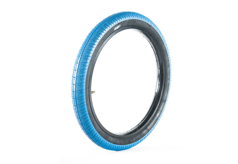 Family BMX Tyre F603 Tyre 20" x 2.35" [Colour: Blue/Black]