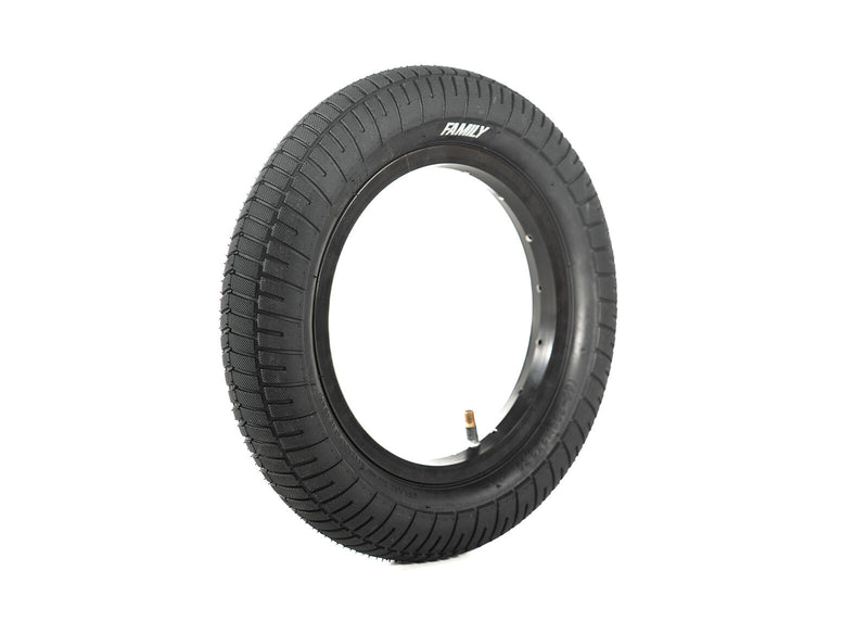 Family F641 Tyre 12" x 2.3" Black - Black/Black