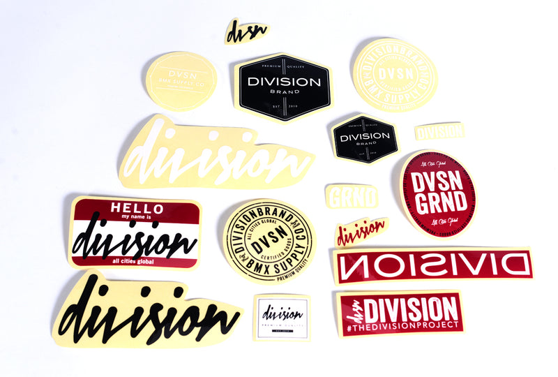 Division Sticker Pack