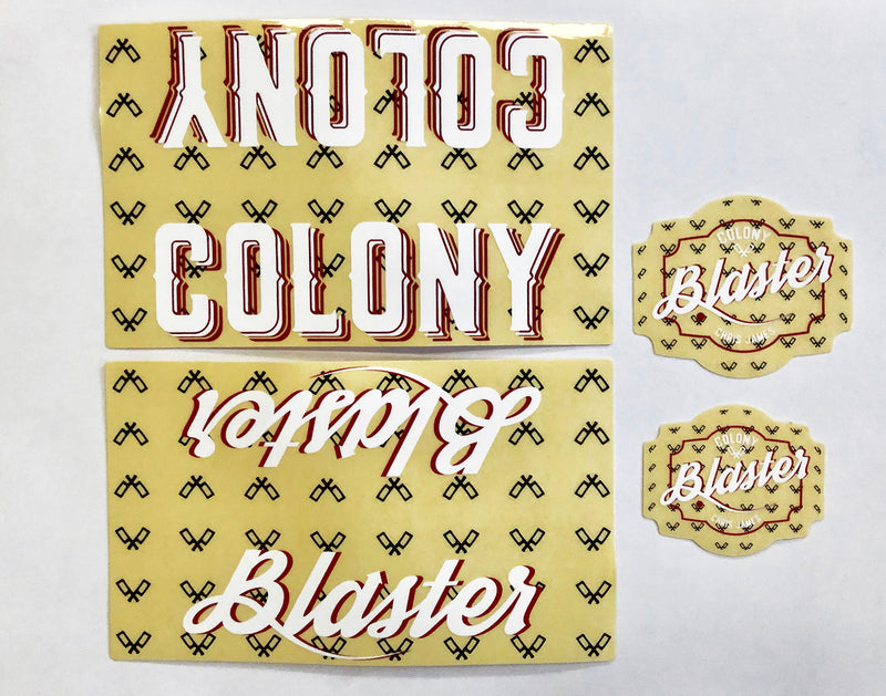 Colony Blaster Frame Sticker Kit